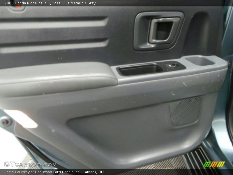 Steel Blue Metallic / Gray 2006 Honda Ridgeline RTL