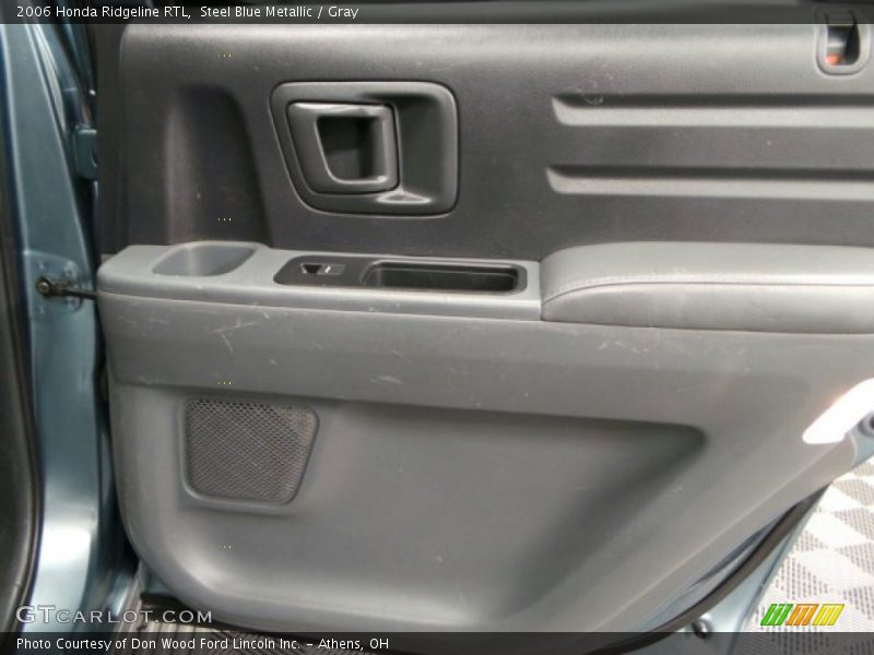Steel Blue Metallic / Gray 2006 Honda Ridgeline RTL