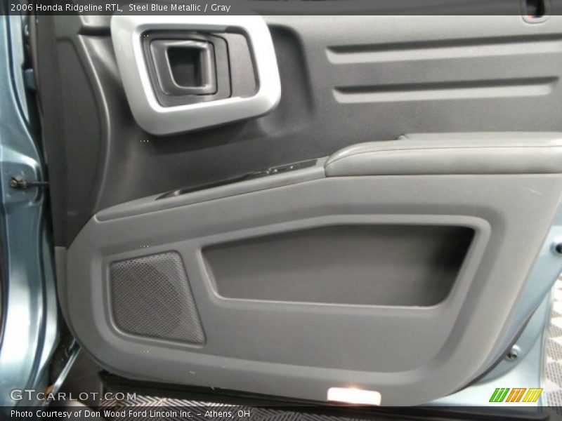 Steel Blue Metallic / Gray 2006 Honda Ridgeline RTL
