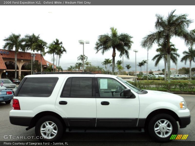 Oxford White / Medium Flint Grey 2006 Ford Expedition XLS