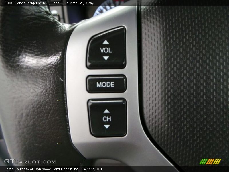 Steel Blue Metallic / Gray 2006 Honda Ridgeline RTL