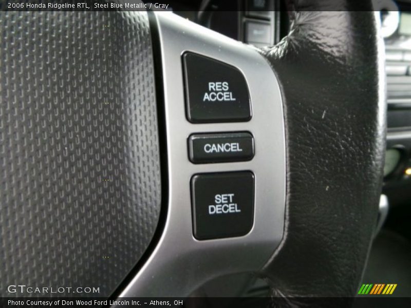 Steel Blue Metallic / Gray 2006 Honda Ridgeline RTL
