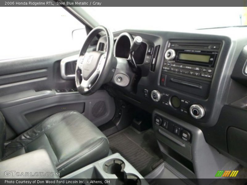 Steel Blue Metallic / Gray 2006 Honda Ridgeline RTL