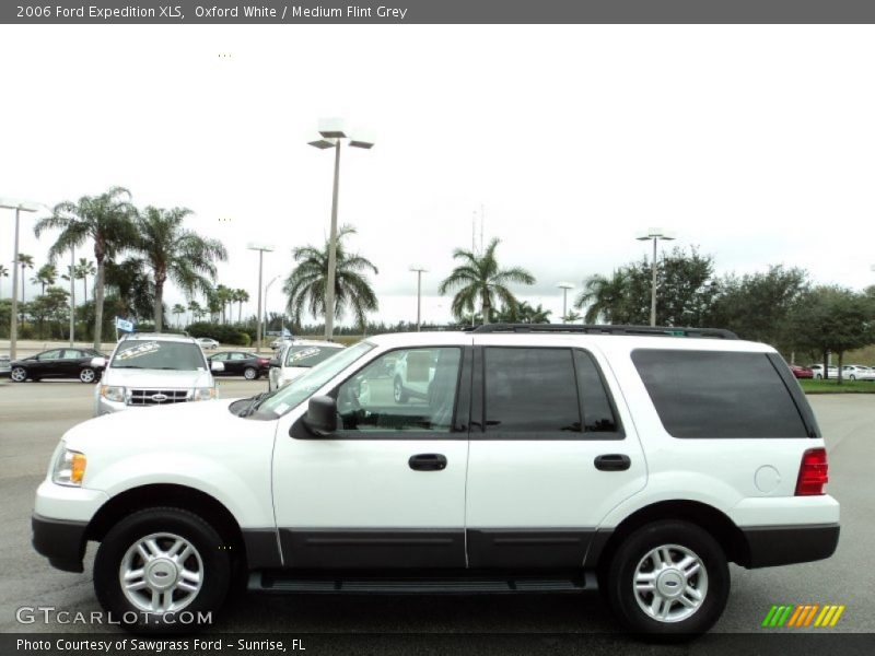 Oxford White / Medium Flint Grey 2006 Ford Expedition XLS