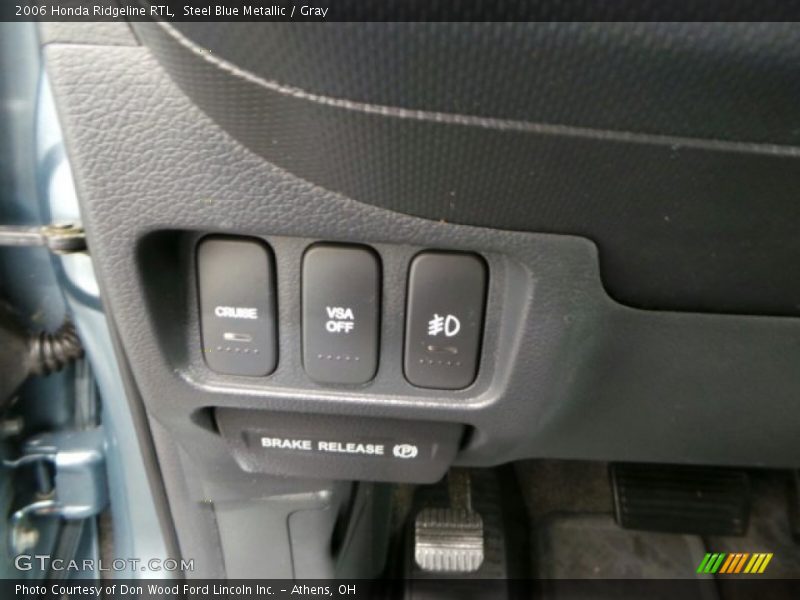 Steel Blue Metallic / Gray 2006 Honda Ridgeline RTL
