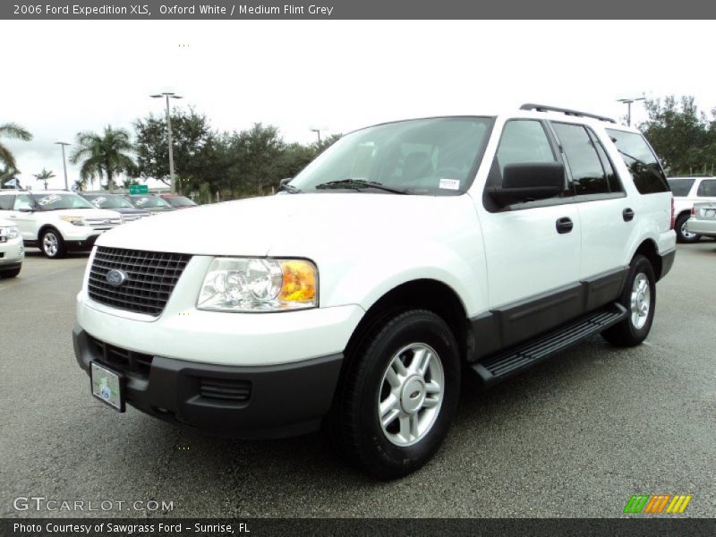 Oxford White / Medium Flint Grey 2006 Ford Expedition XLS