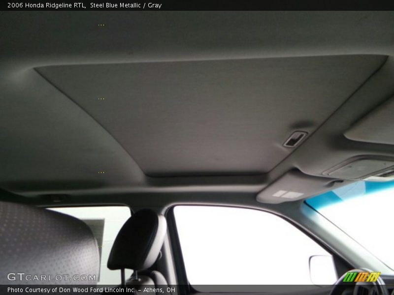 Steel Blue Metallic / Gray 2006 Honda Ridgeline RTL