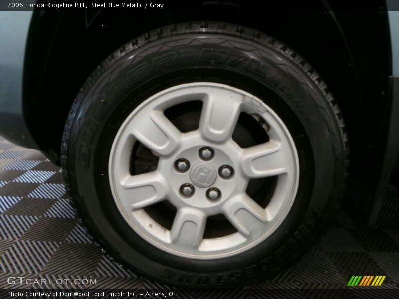 Steel Blue Metallic / Gray 2006 Honda Ridgeline RTL