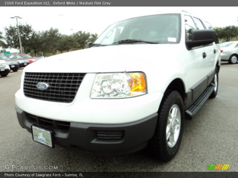 Oxford White / Medium Flint Grey 2006 Ford Expedition XLS