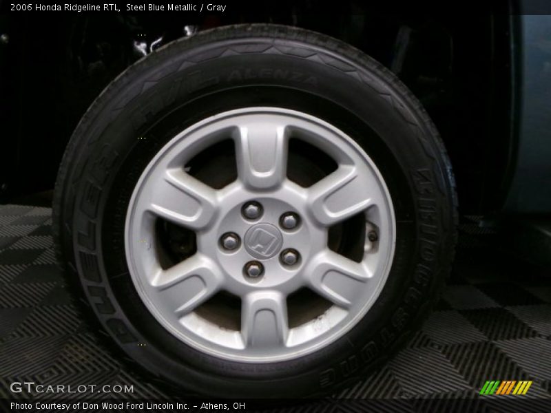 Steel Blue Metallic / Gray 2006 Honda Ridgeline RTL