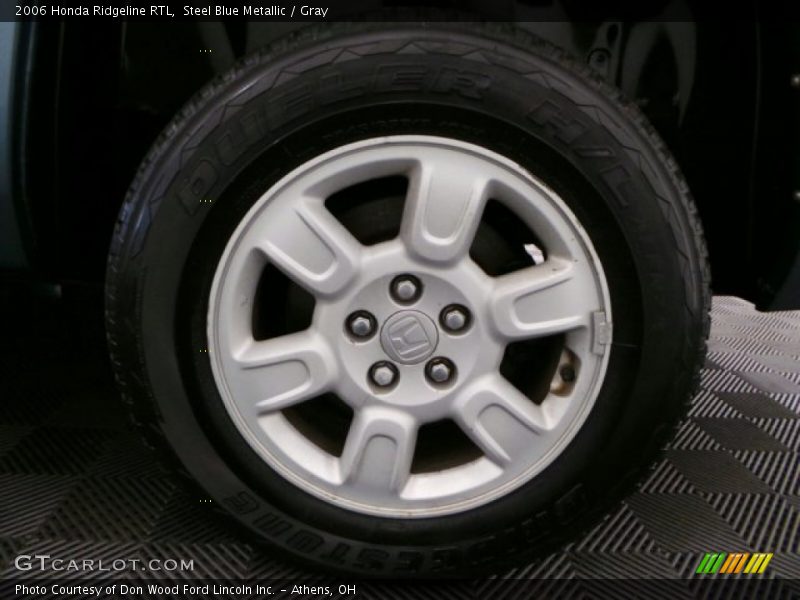 Steel Blue Metallic / Gray 2006 Honda Ridgeline RTL