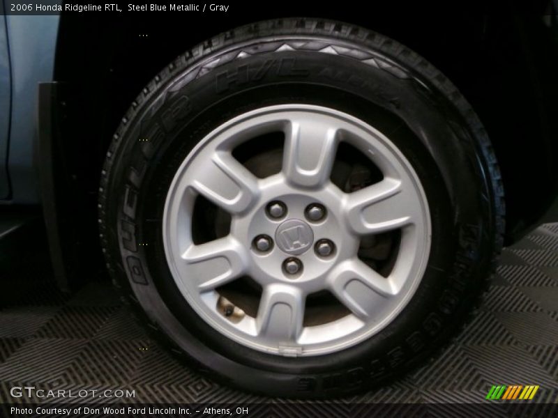 Steel Blue Metallic / Gray 2006 Honda Ridgeline RTL