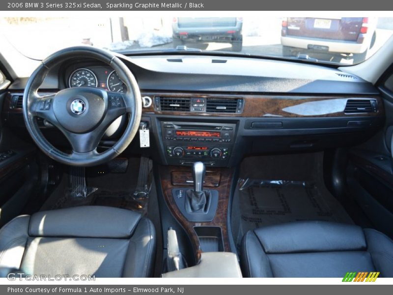 Sparkling Graphite Metallic / Black 2006 BMW 3 Series 325xi Sedan