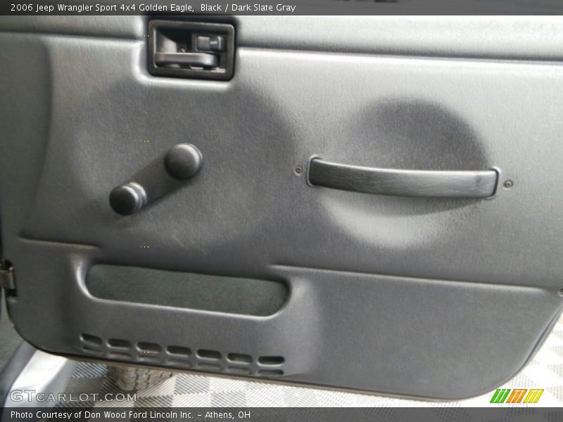 Black / Dark Slate Gray 2006 Jeep Wrangler Sport 4x4 Golden Eagle