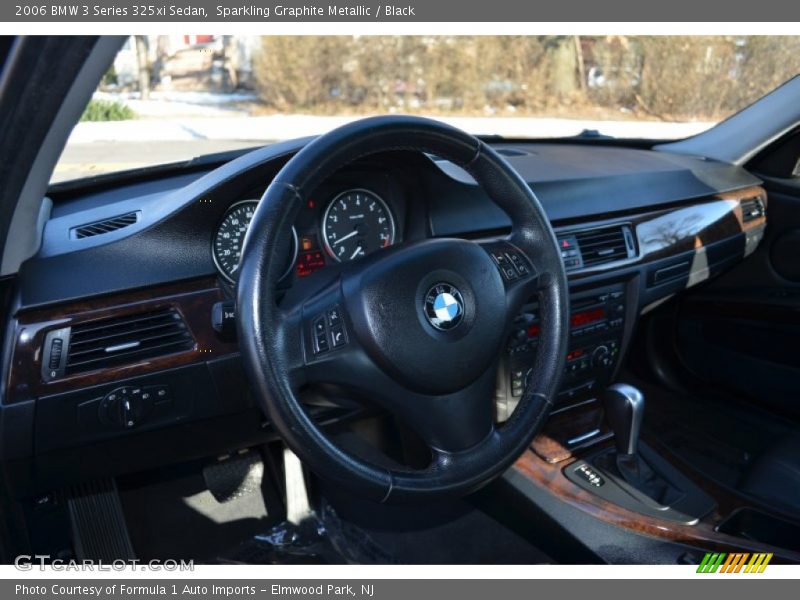 Sparkling Graphite Metallic / Black 2006 BMW 3 Series 325xi Sedan