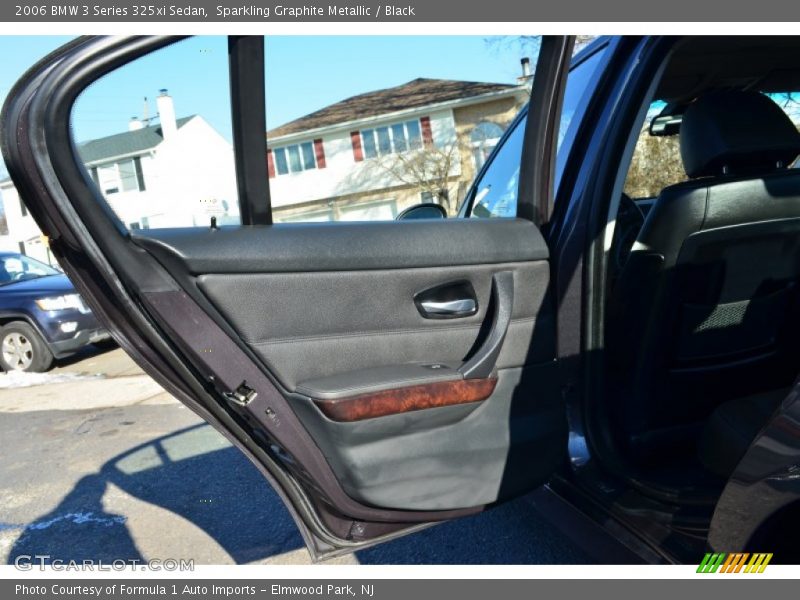 Sparkling Graphite Metallic / Black 2006 BMW 3 Series 325xi Sedan