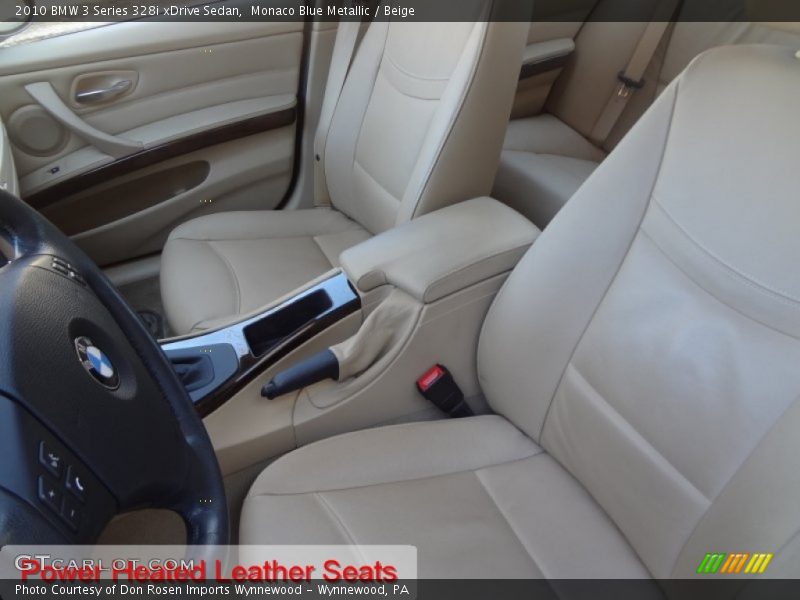 Monaco Blue Metallic / Beige 2010 BMW 3 Series 328i xDrive Sedan