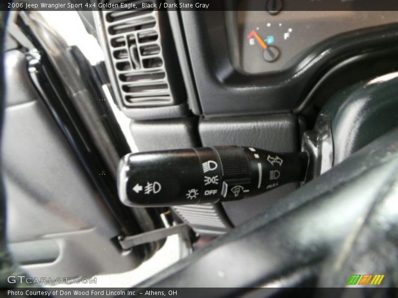 Black / Dark Slate Gray 2006 Jeep Wrangler Sport 4x4 Golden Eagle