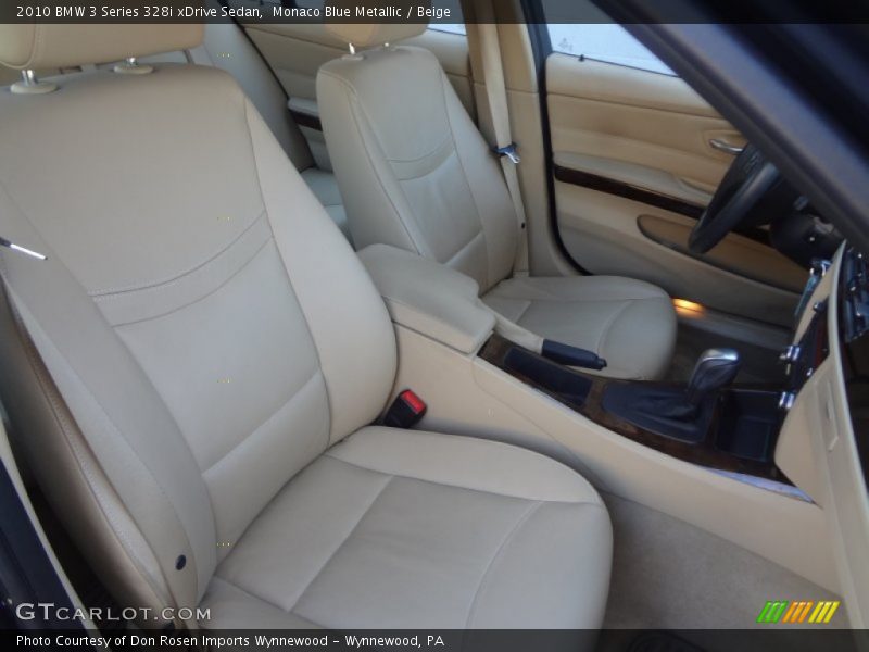 Monaco Blue Metallic / Beige 2010 BMW 3 Series 328i xDrive Sedan
