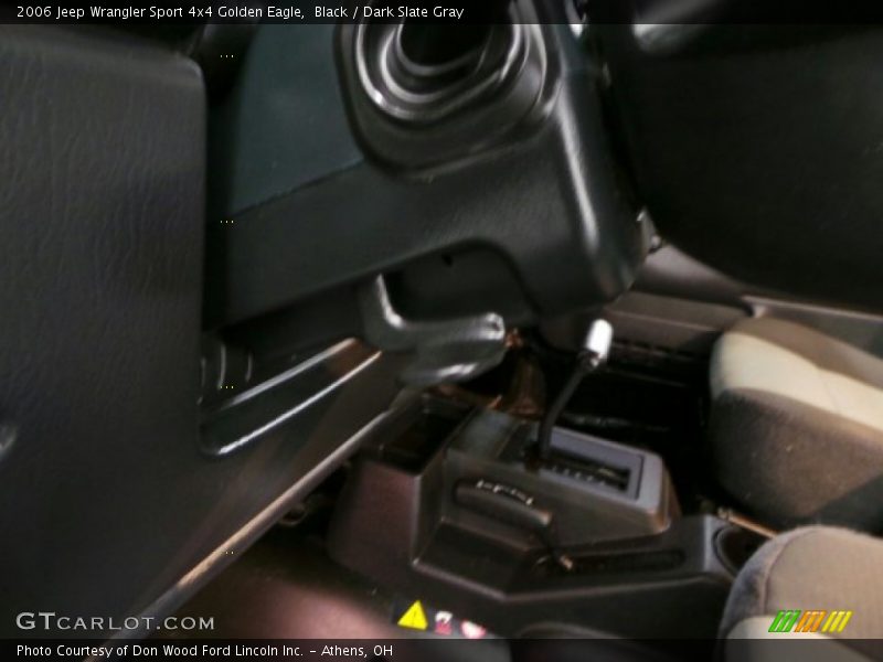 Black / Dark Slate Gray 2006 Jeep Wrangler Sport 4x4 Golden Eagle