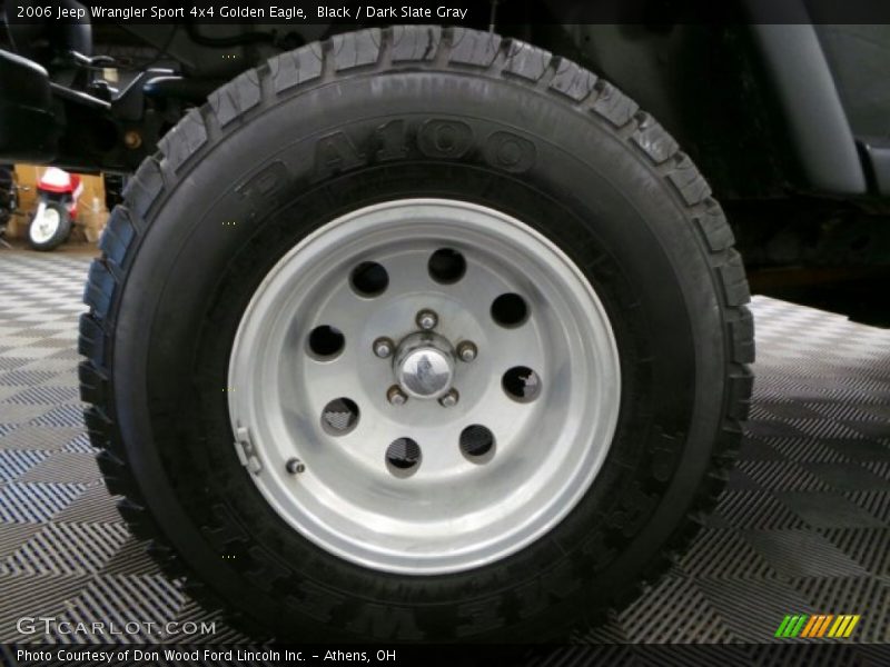 Black / Dark Slate Gray 2006 Jeep Wrangler Sport 4x4 Golden Eagle