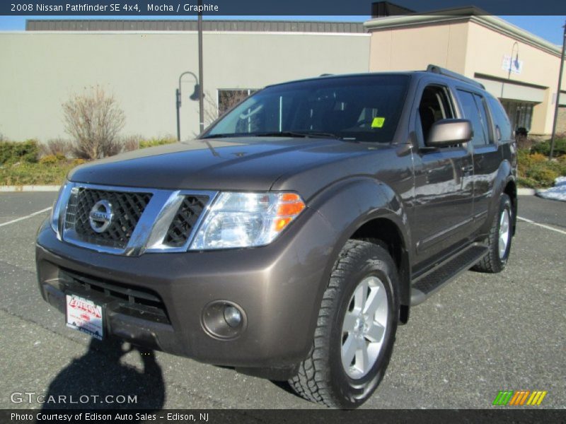 Mocha / Graphite 2008 Nissan Pathfinder SE 4x4