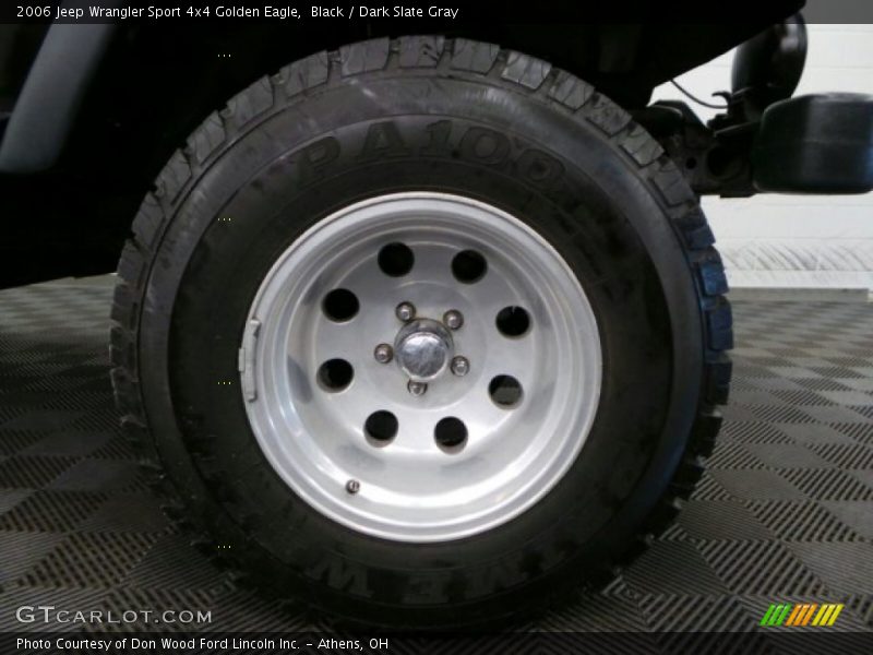 Black / Dark Slate Gray 2006 Jeep Wrangler Sport 4x4 Golden Eagle