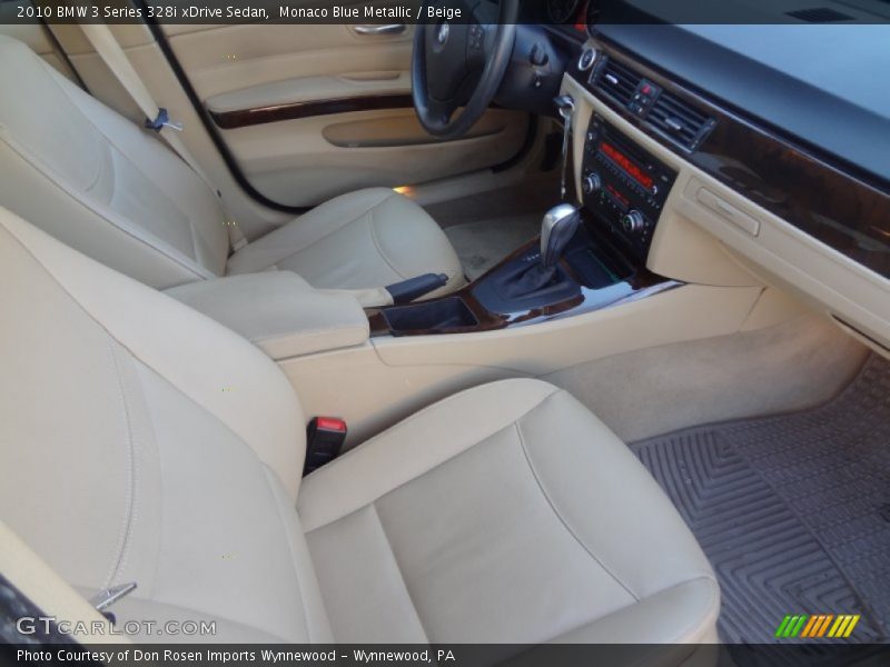 Monaco Blue Metallic / Beige 2010 BMW 3 Series 328i xDrive Sedan