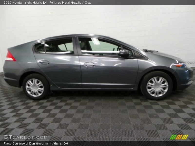 Polished Metal Metallic / Gray 2010 Honda Insight Hybrid LX