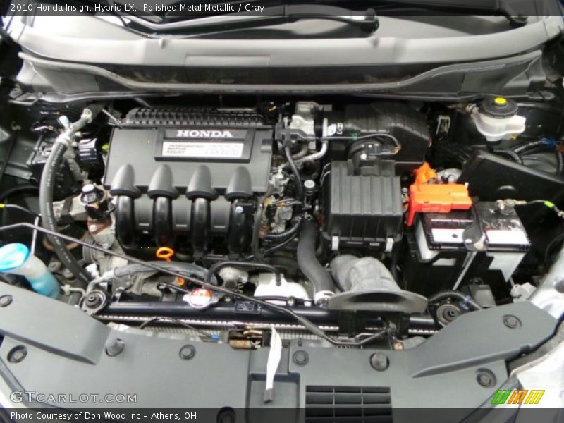 Polished Metal Metallic / Gray 2010 Honda Insight Hybrid LX