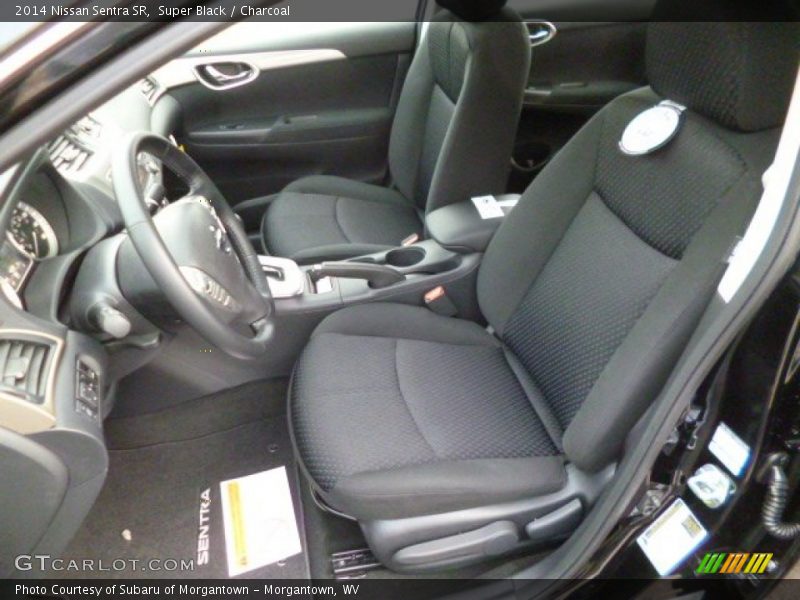 Super Black / Charcoal 2014 Nissan Sentra SR