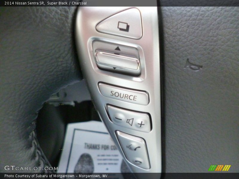 Super Black / Charcoal 2014 Nissan Sentra SR