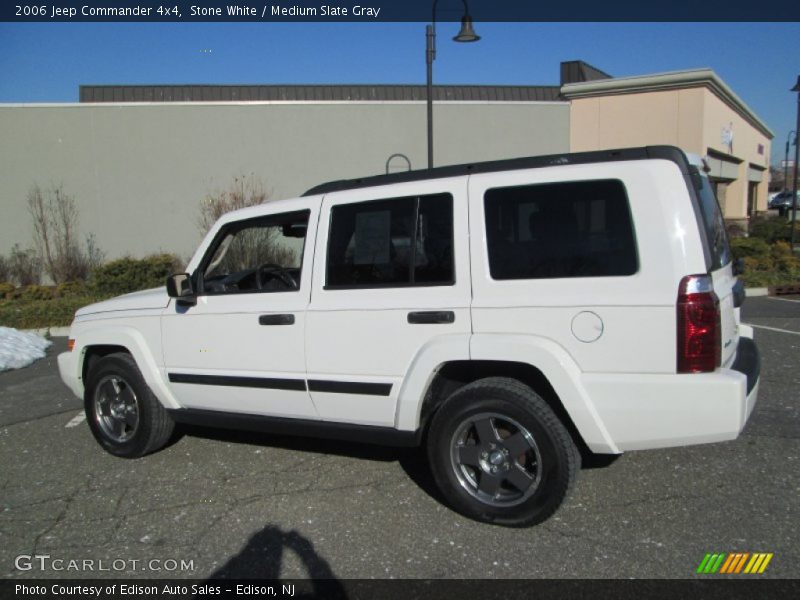 Stone White / Medium Slate Gray 2006 Jeep Commander 4x4