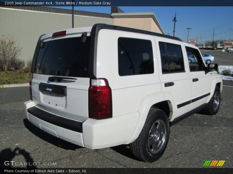 Stone White / Medium Slate Gray 2006 Jeep Commander 4x4