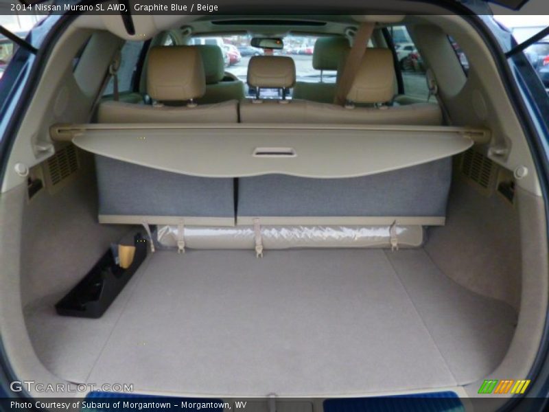  2014 Murano SL AWD Trunk