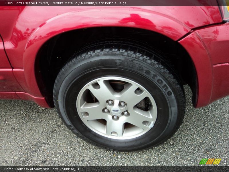 Redfire Metallic / Medium/Dark Pebble Beige 2005 Ford Escape Limited