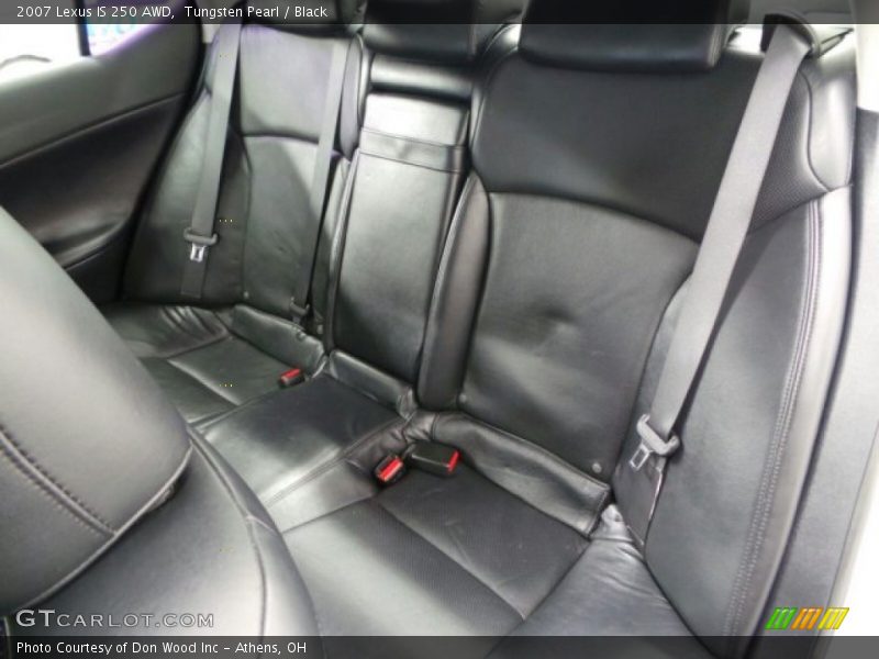 Tungsten Pearl / Black 2007 Lexus IS 250 AWD