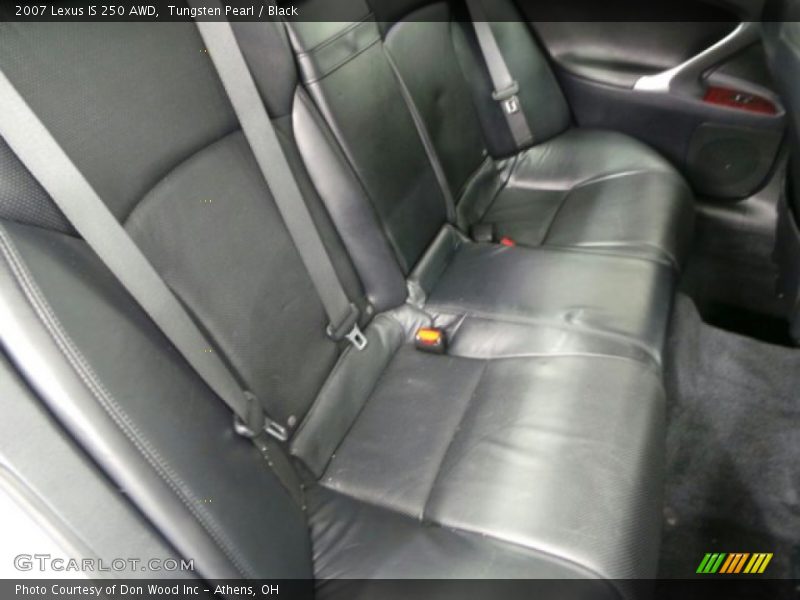 Tungsten Pearl / Black 2007 Lexus IS 250 AWD
