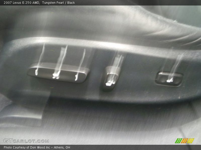 Tungsten Pearl / Black 2007 Lexus IS 250 AWD