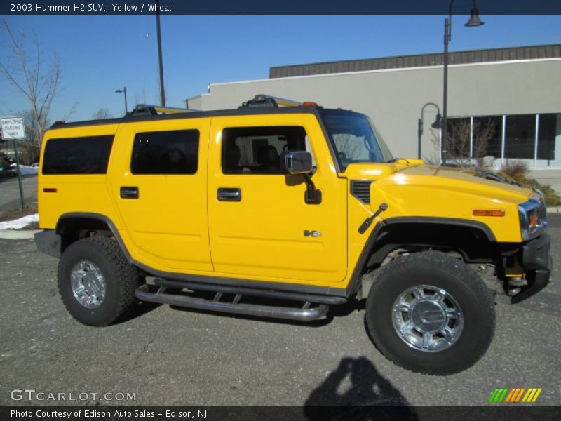 Yellow / Wheat 2003 Hummer H2 SUV