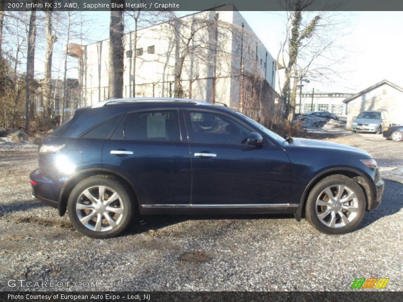 Sapphire Blue Metallic / Graphite 2007 Infiniti FX 35 AWD