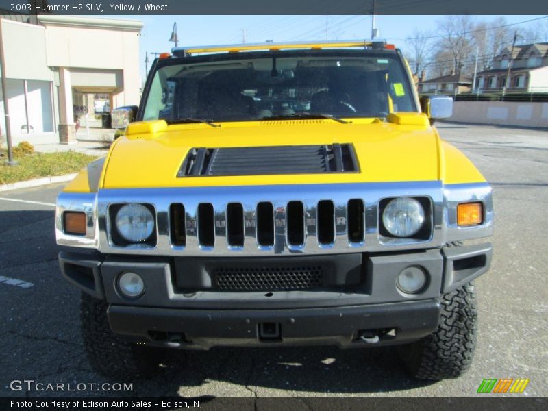 Yellow / Wheat 2003 Hummer H2 SUV