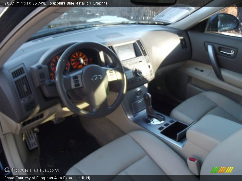 Graphite Interior - 2007 FX 35 AWD 