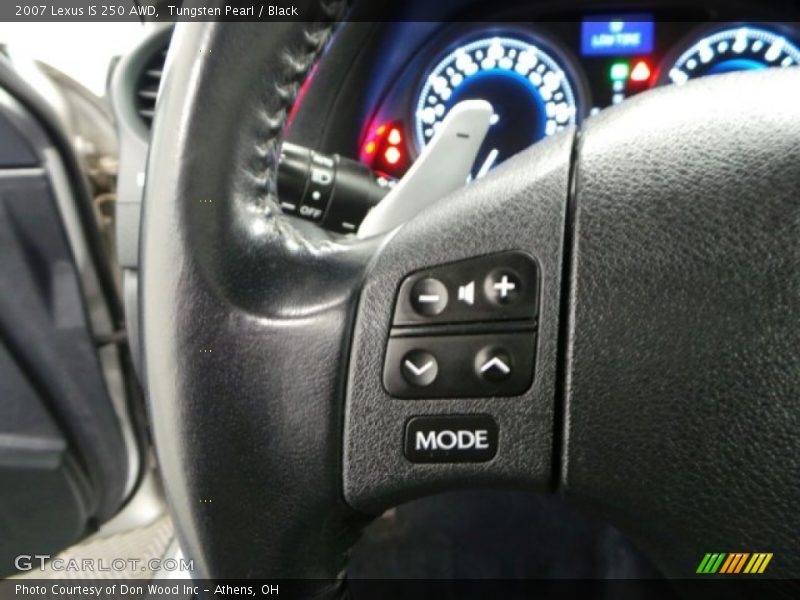 Tungsten Pearl / Black 2007 Lexus IS 250 AWD