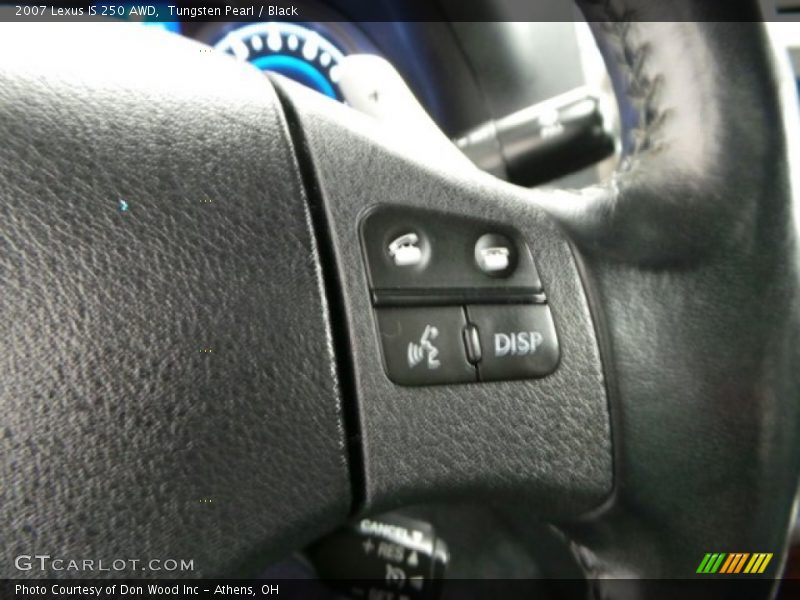 Tungsten Pearl / Black 2007 Lexus IS 250 AWD