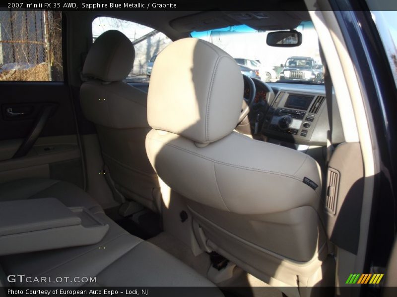 Sapphire Blue Metallic / Graphite 2007 Infiniti FX 35 AWD