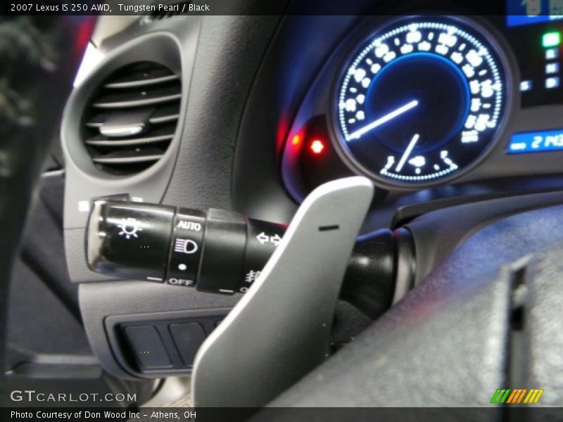 Tungsten Pearl / Black 2007 Lexus IS 250 AWD
