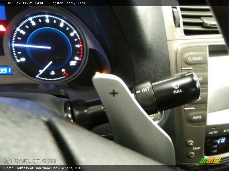 Tungsten Pearl / Black 2007 Lexus IS 250 AWD