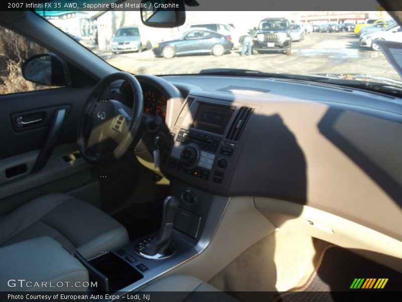 Sapphire Blue Metallic / Graphite 2007 Infiniti FX 35 AWD