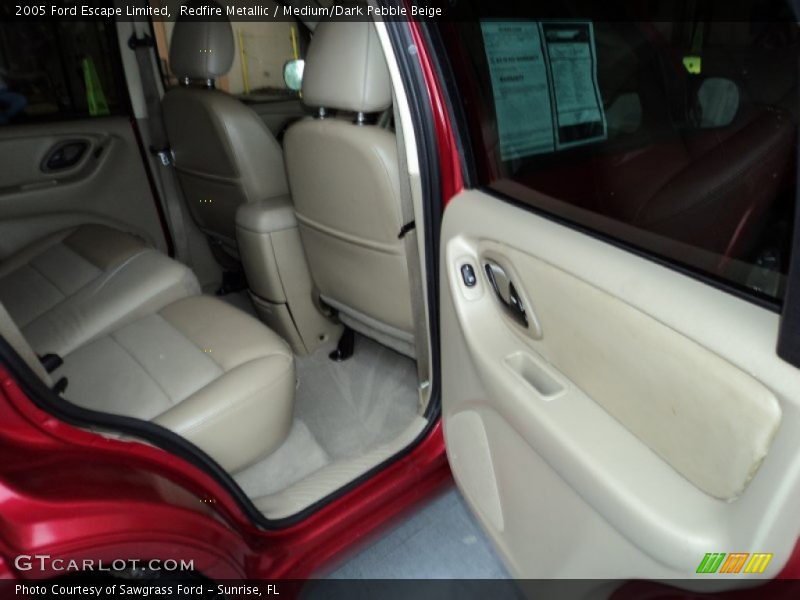Redfire Metallic / Medium/Dark Pebble Beige 2005 Ford Escape Limited